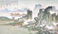 paysage courtoisie de Zhang Cuiying chinois traditionnel